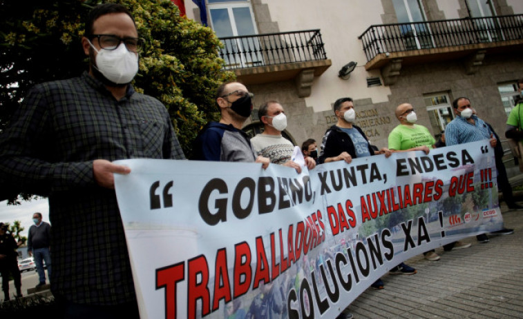 Trabajadores de As Pontes exigen una reunión al Ministerio de Transición Ecológica y un 