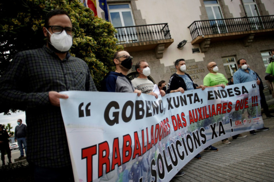 Trabajadores de As Pontes exigen una reunión al Ministerio de Transición Ecológica y un "plan de futuro"