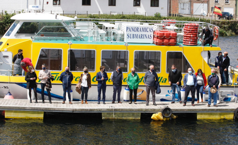 El sector turístico descubre el atractivo de la nueva ruta del “Mar de Santiago”