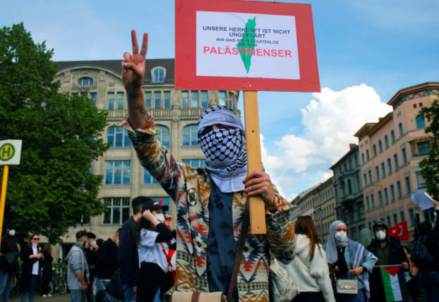 Al menos 93 policías heridos durante una manifestación propalestina en Berlín