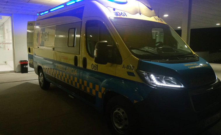 Herido un motorista en un accidente de tráfico registrado anoche en la parroquia boirense de Cures
