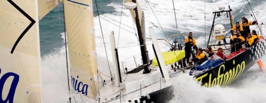 SANXENXO - La empresa VOR 2008, nuevo punto  de desencuentro entre Nauta y Campos