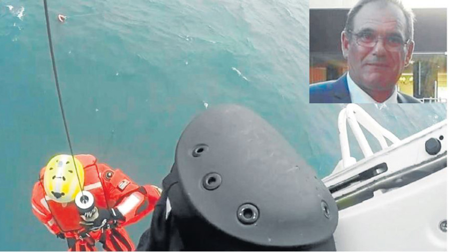 Muere un marinero de O Grove tras caer al mar desde el barco Tucán II cerca de Ons