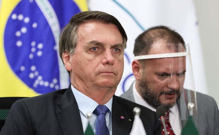 Bolsonaro, contra las mascarillas
