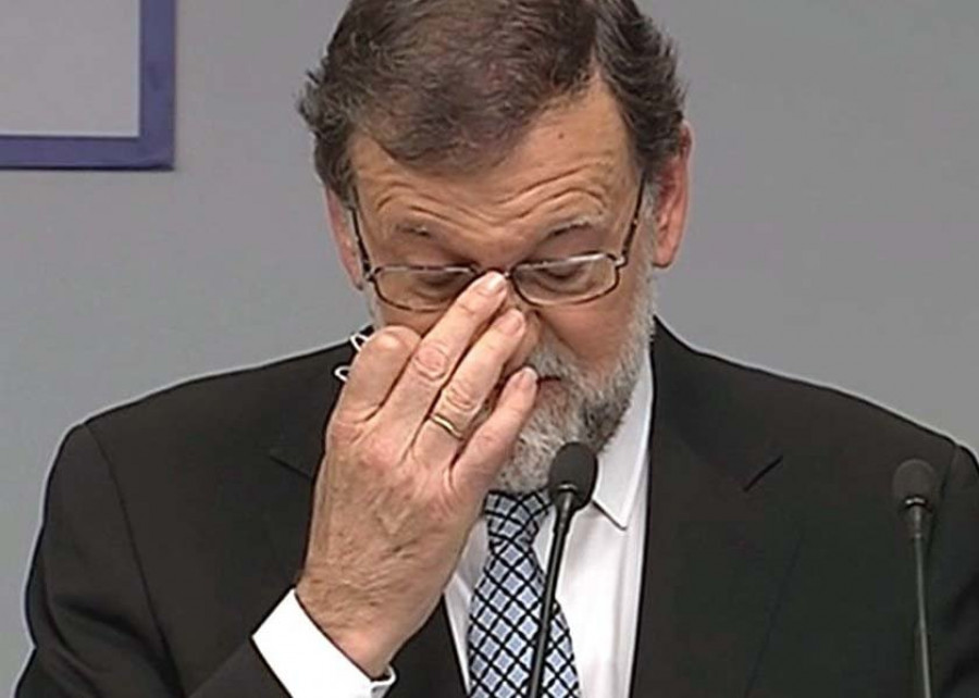 Mariano Rajoy ejerce de ex total