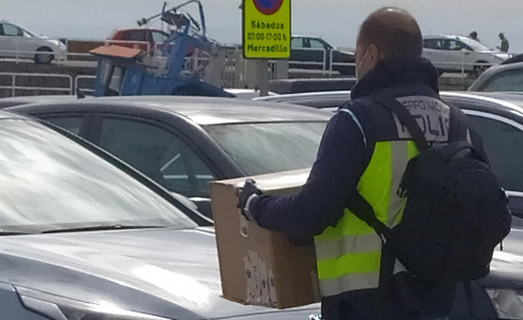La Policía Nacional ve frenada una persecución a una furgoneta con droga al cruzársele la Guardia Civil