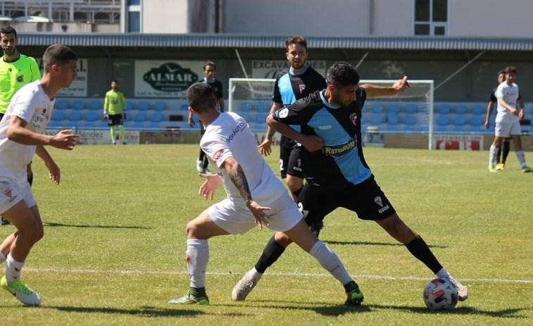 Róber se lesiona en el amistoso de Baltar y apunta a perderse el play-off