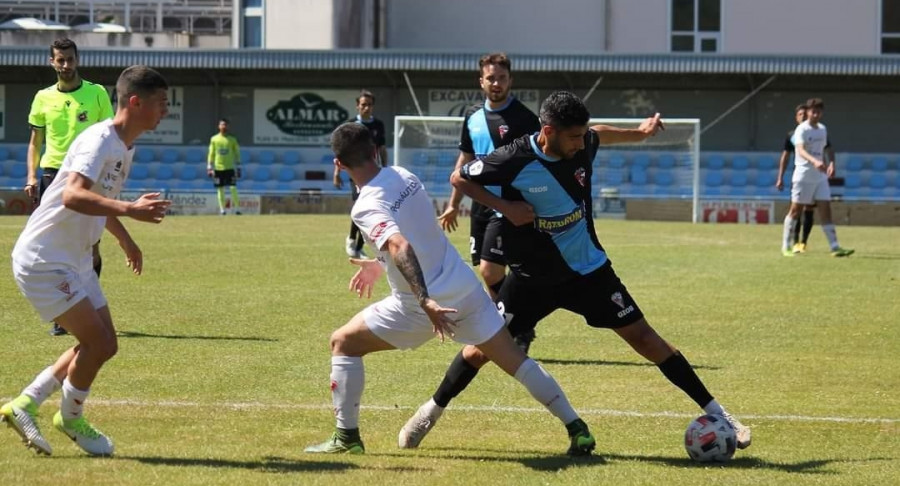 Róber se lesiona en el amistoso de Baltar y apunta a perderse el play-off