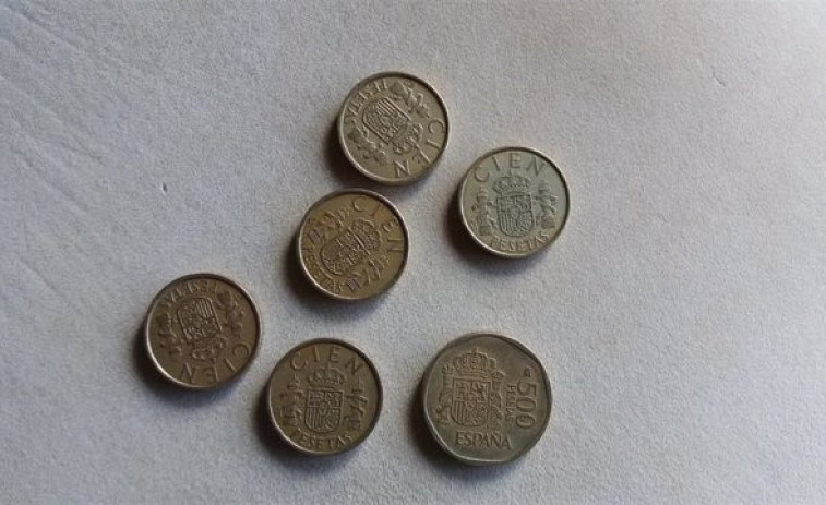 Los españoles conservaban en abril 1.586 millones en pesetas, a falta de dos meses para que finalice el canje