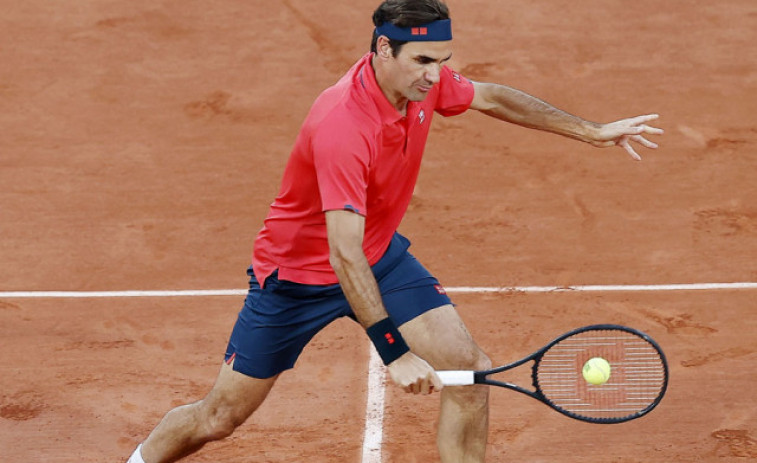 Federer para ahora para poder seguir