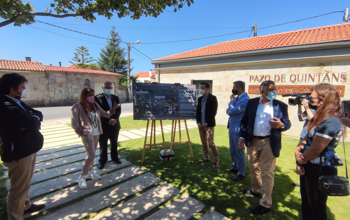 Momento de la presentaciu00f3n del proyecto de la nueva senda de Noalla  D.A.