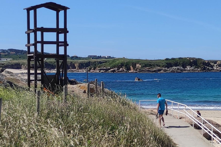 El cribado a los socorristas de Sanxenxo arroja seis nuevos positivos por covid