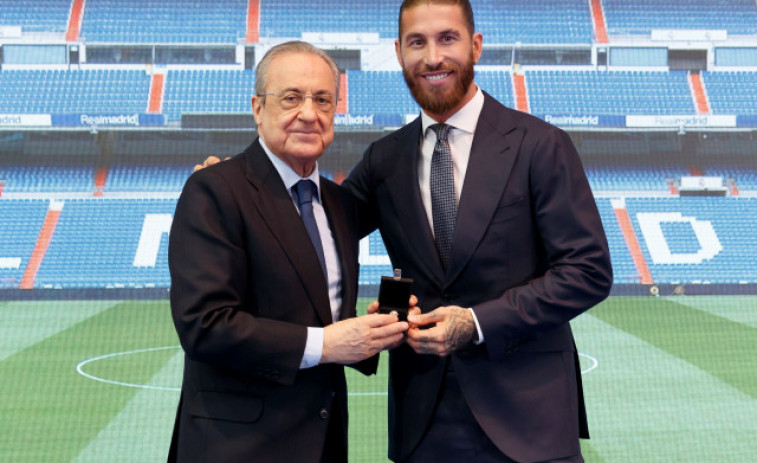 El Real Madrid despide con honores de leyenda a Sergio Ramos
