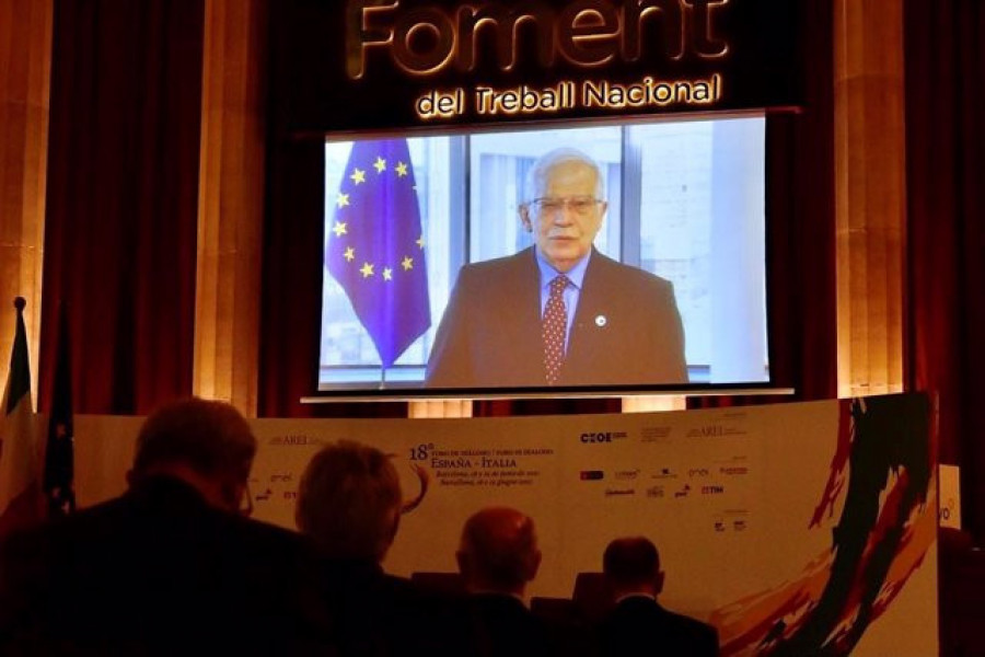 Borrell declara que "Europa solo tendrá influencia en el mundo si demuestra que es un proyecto eficaz"