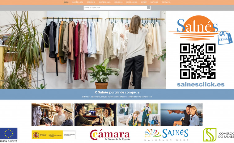 Salnés Click, el centro comercial virtual más grande de Galicia, al alcance de tu mano
