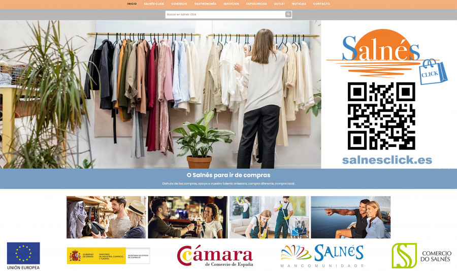 Salnés Click, el centro comercial virtual más grande de Galicia, al alcance de tu mano