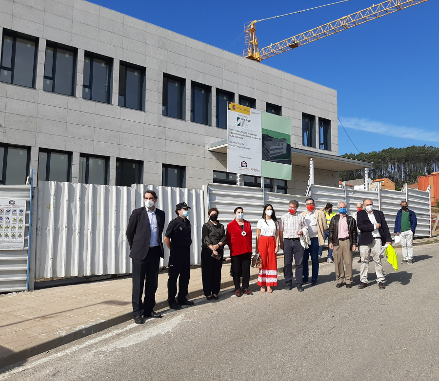 La nueva comisaría de la Policía Nacional en Ribeira estará lista en agosto