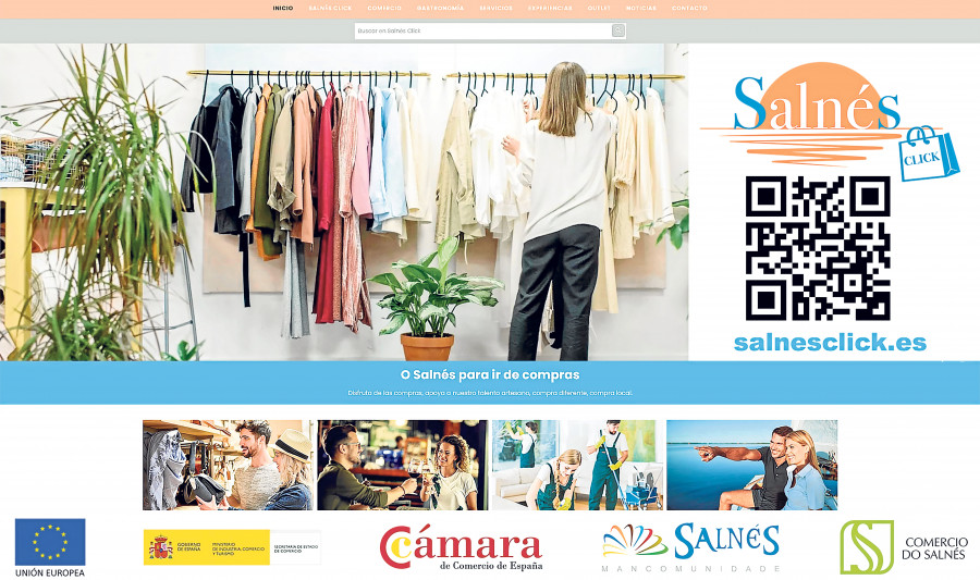 Salnés Click, el mayor centro comercial virtual de Galicia, quiere seguir creciendo