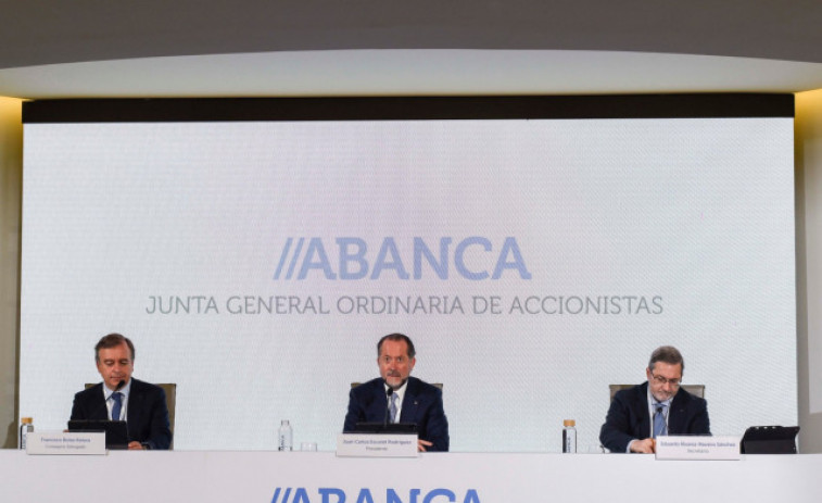 La junta general de accionistas de Abanca respalda la gestión social y financiera de 2020