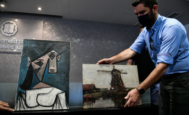 Un griego roba un cuadro de Picasso para disfrutar de él en casa