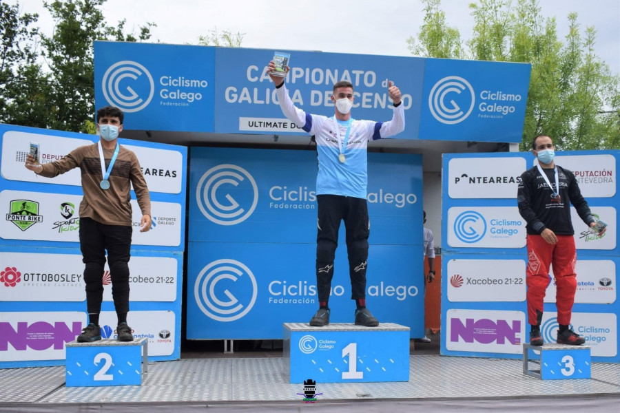 Víctor Mariño, campeón gallego de descenso