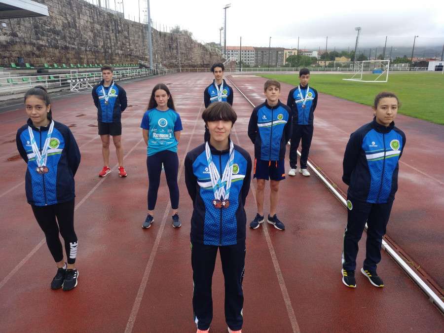 Ocho medallas y una mínima para el Nacional del Mazí