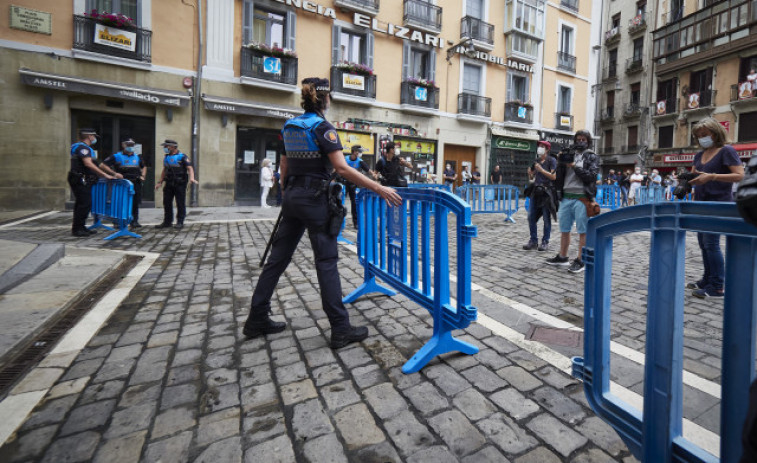 Intervienen en una fiesta con más de 600 personas en Pamplona