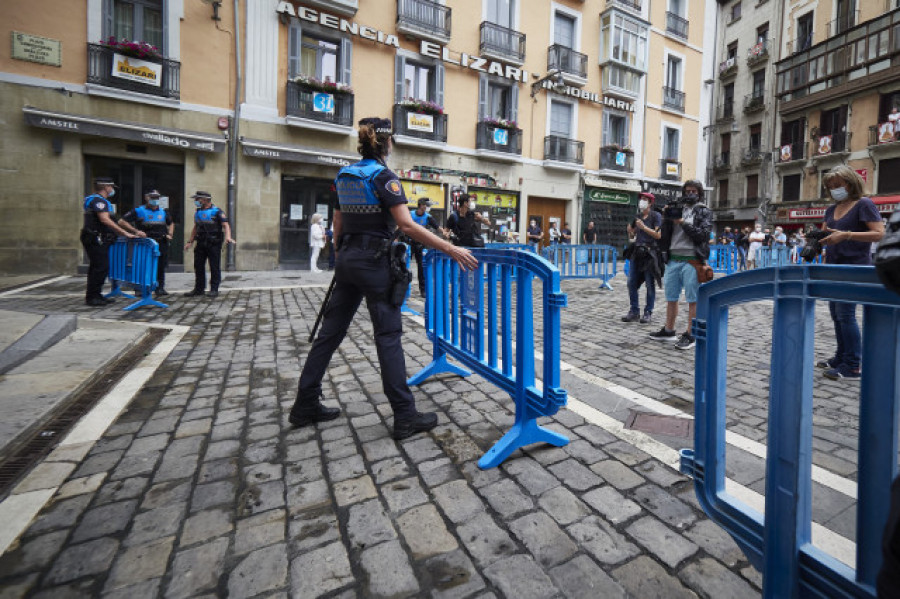 Intervienen en una fiesta con más de 600 personas en Pamplona