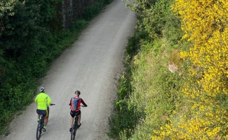 Vilagarcía, Caldas y Portas acometen rozas y acondicionan la Vía Verde do Salnés