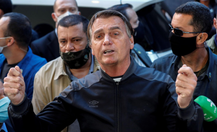 Bolsonaro recibe el alta tras cuatro días ingresado por una obstrucción intestinal y un ataque de hipo