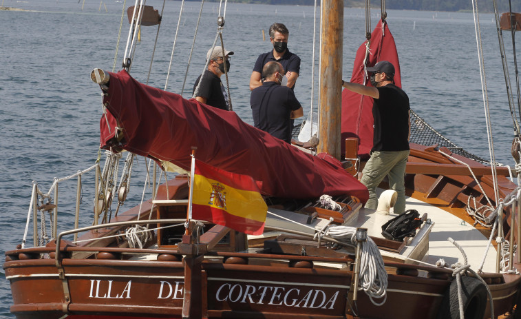 El galeón de Rompetimóns regresa a Cortegada con las rutas guiadas de verano