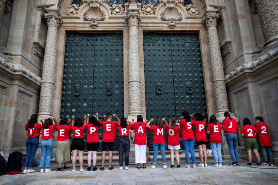La Peregrinación Europea de la Juventud comienza con la esperanza de recibir al papa en Santiago en 2022