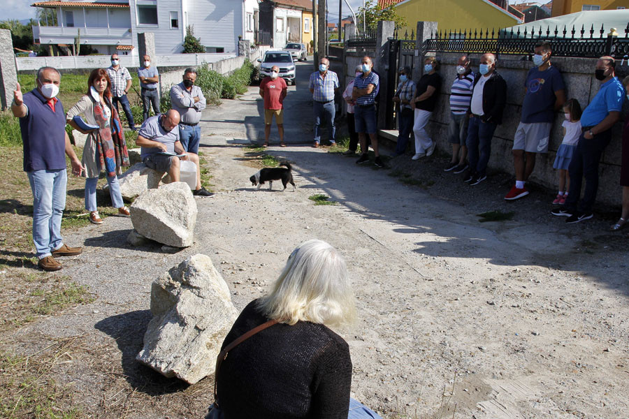 Vecinos de Faxilde reprochan a Ravella la falta de diálogo sobre Campo da Fonte