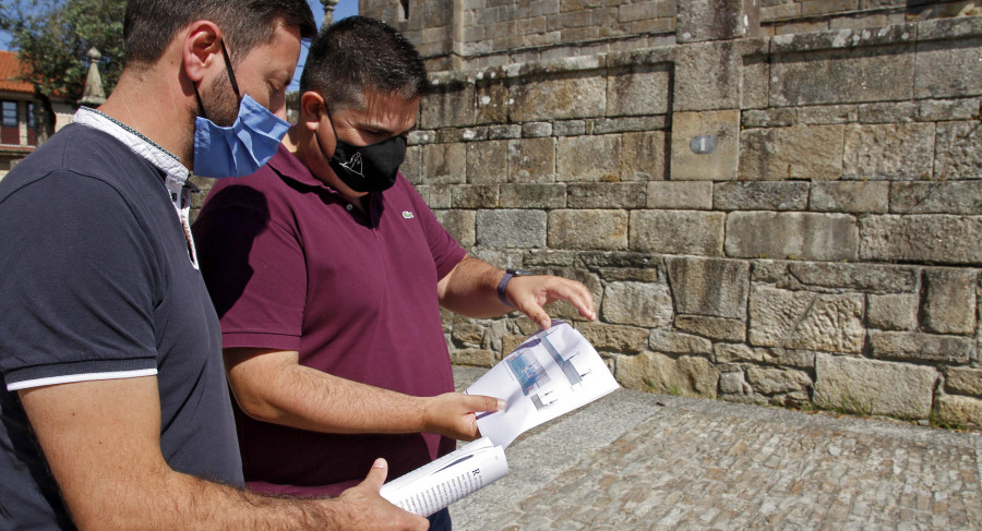 Patrimonio deniega la reconstrucción de la histórica escalinata de Fefiñáns