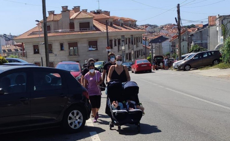 Los vecinos de Adina advierten del peligro para los peatones que transitan por la EP-9206
