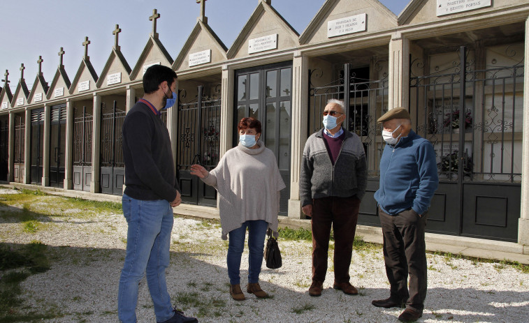 El PP carga contra la “falta de transparencia” en el apoyo que da el Concello a la mejora del cementerio de Vilariño