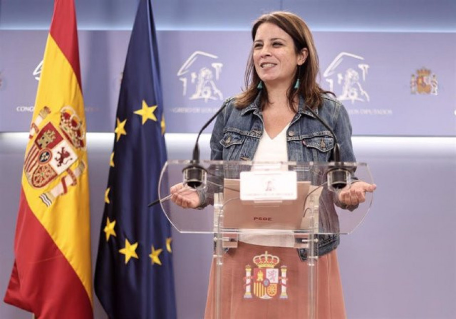 Adriana Lastra felicita a su sucesor y le ofrece su apoyo y "seguir trabajando juntos" desde el PSOE