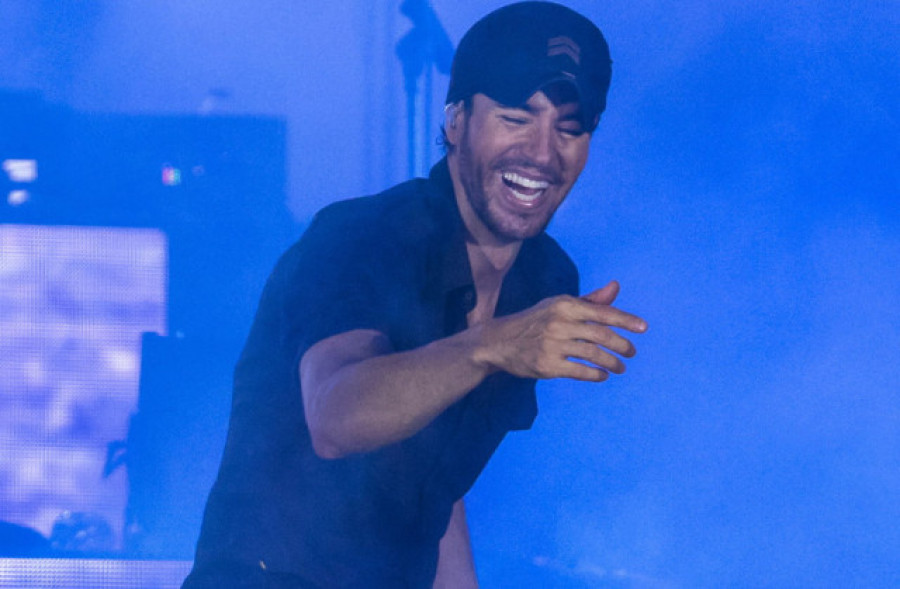 Enrique Iglesias  se va a lo grande
