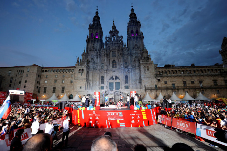 La Xunta valora “muy positivamente” para Galicia el final de la Vuelta