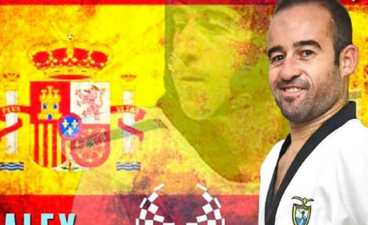 El taekuondista Álex Vidal tendrá una baldosa con su nombre en el paseo marítimo de Castiñeiras