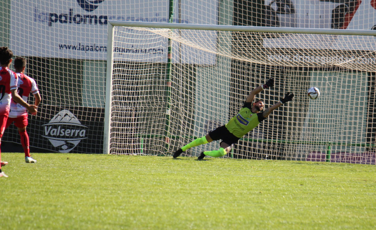 ...Y 536 minutos después el Arosa vio perforada su portería