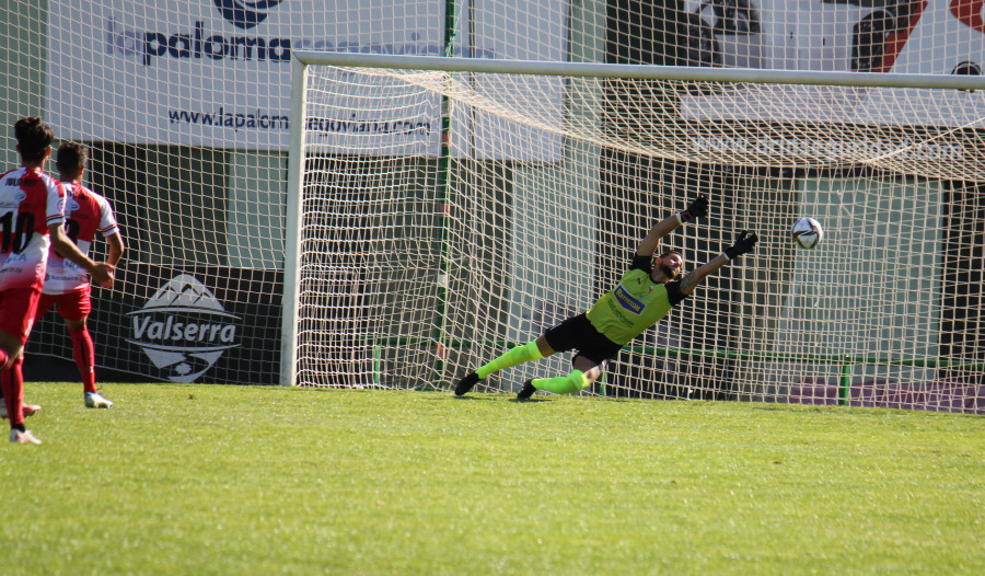 ...Y 536 minutos después el Arosa vio perforada su portería