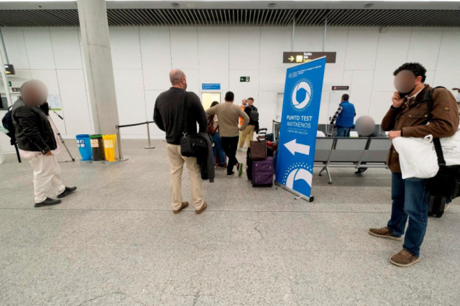 Abre en el aeropuerto Santiago un punto de obtención de muestras diagnóstico covid