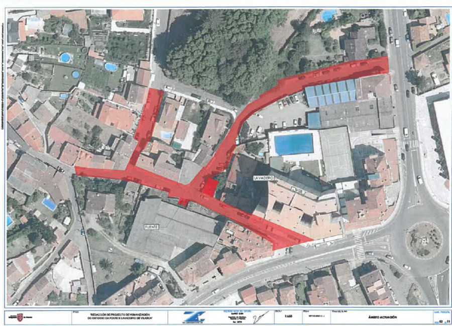 El Concello humanizará la zona de la fuente y el lavadero de Vilaboa