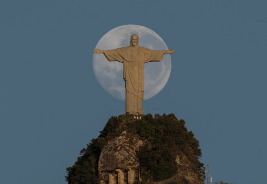 El mayor símbolo de Brasil conmemora sus 90 años lejos del Corcovado