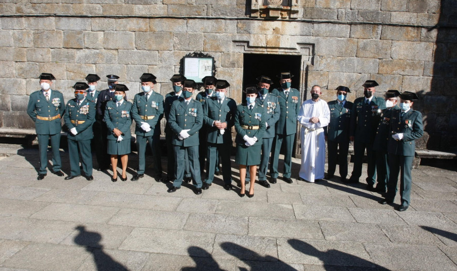 La Guardia Civil celebró ayer el día de su patrona, la Virgen del Pilar