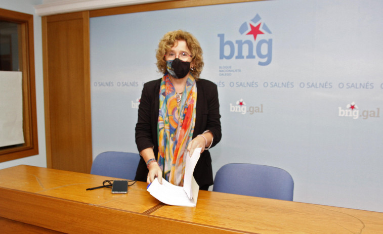 El BNG denuncia que las cuentas de la Xunta para 2022 son “un folio en branco para O Salnés”