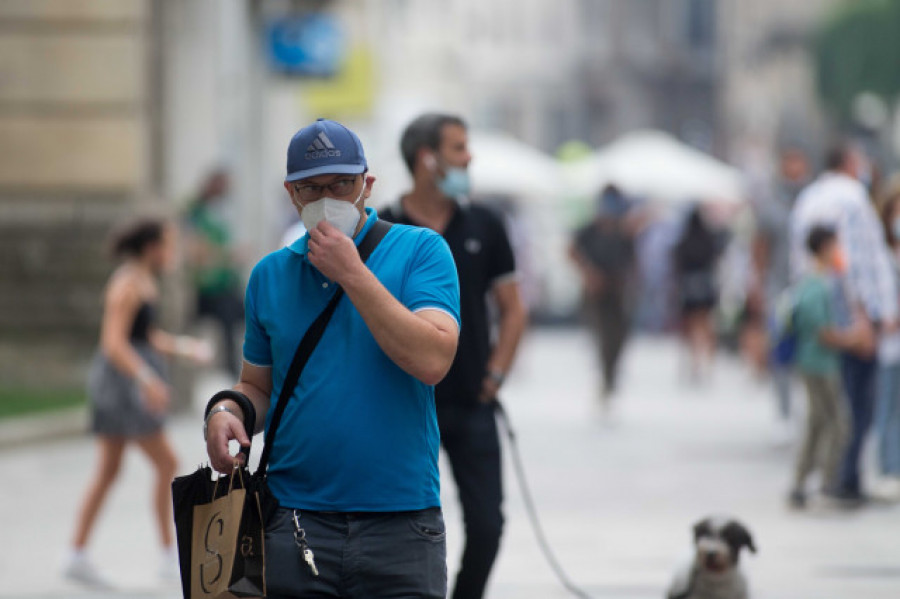 Repuntan los contagios de covid a 59 en Galicia y suben de nuevo los casos activos hasta los 473