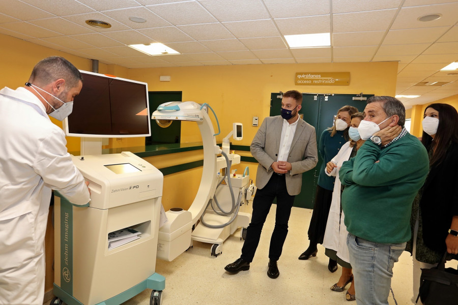 El Hospital do Barbanza incorpora un nuevo equipo radioquirúrgico, con una inversión de 90.000 euros