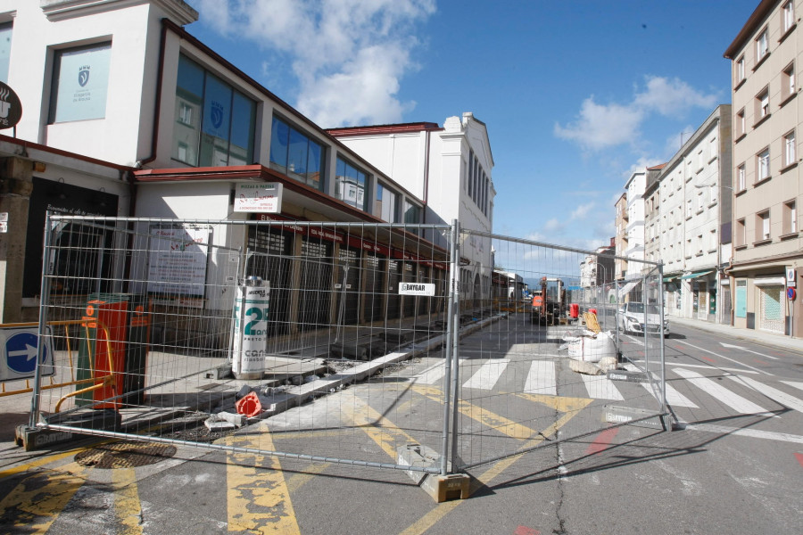 Ravella programa la segunda fase de las obras de accesibilidad en la calle Alexandre Bóveda